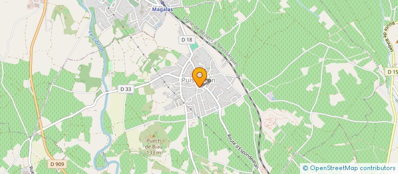 localisation de l'entreprise MADAME LEANNE SILVERWOOD  PUISSALICON