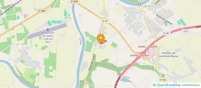 localisation de l'entreprise MADAME LEATICIA SCUDO  BRENS