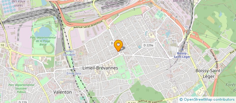 localisation de l'entreprise MADAME LEATITIA ANTRANIKIAN  LIMEIL-BREVANNES