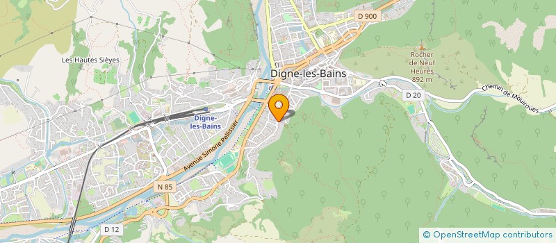 localisation de l'entreprise MADAME LEATITIA DE WYSE à DIGNE-LES-BAINS