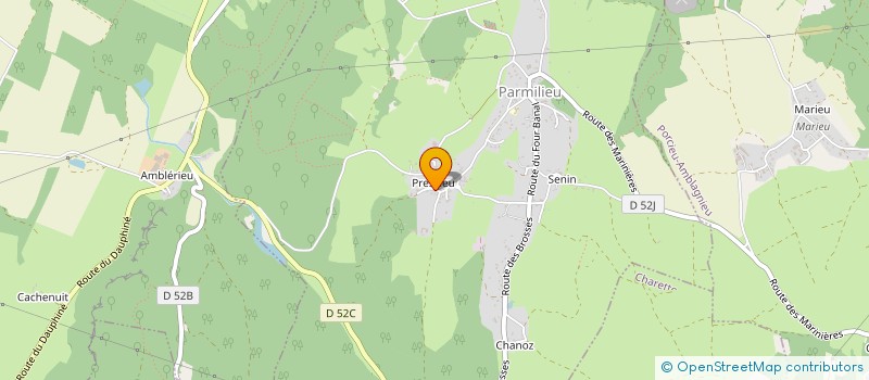 localisation de l'entreprise MADAME LEATITIA DUBUJET  PARMILIEU