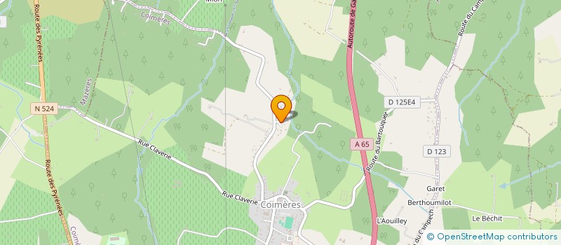 localisation de l'entreprise MADAME LEATITIA DULUC  PREIGNAC