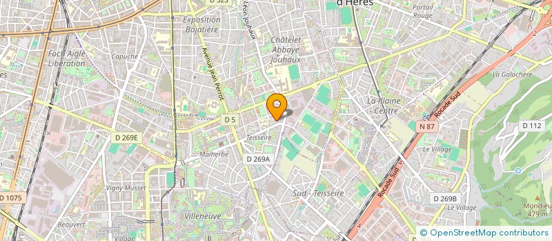 localisation de l'entreprise MADAME LEATITIA MBOE à GRENOBLE