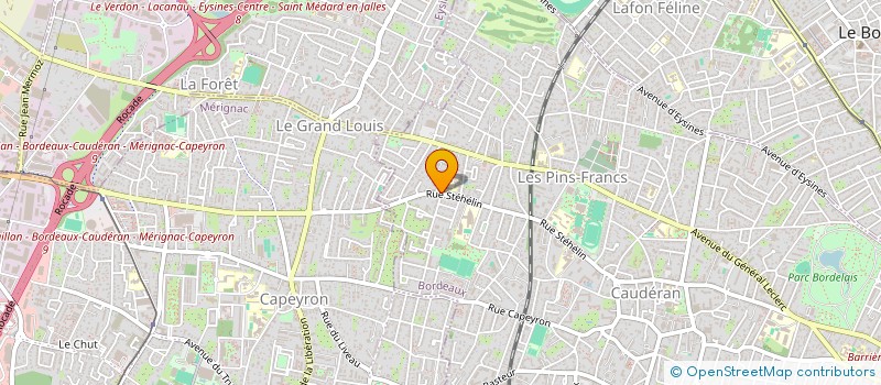 localisation de l'entreprise MADAME LEBRY GEORGETTE DAKOURY à BORDEAUX