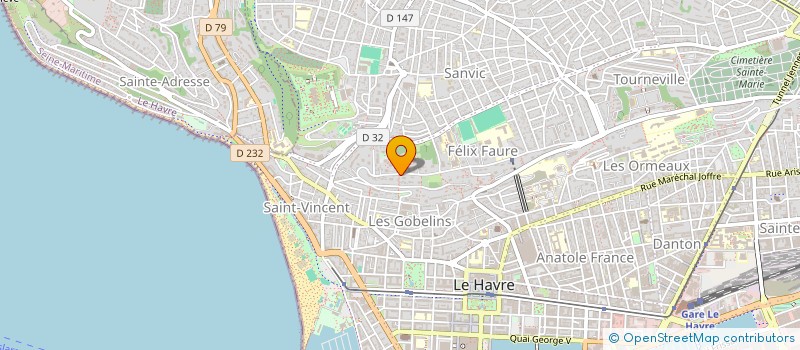 localisation de l'entreprise MADAME LEDA ROUQUAYROL à LE HAVRE