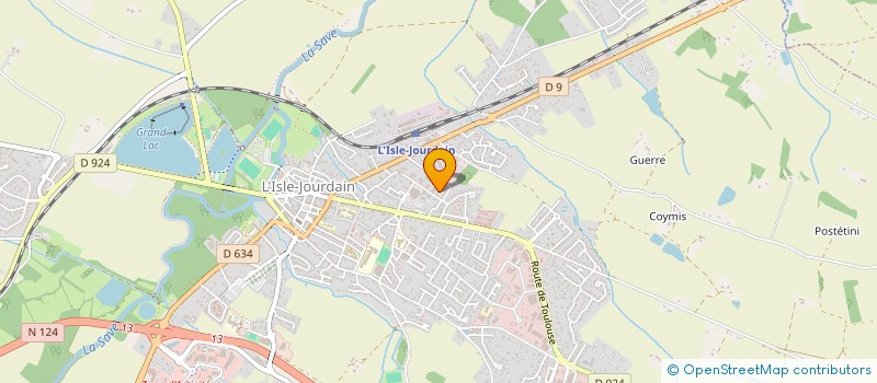 localisation de l'entreprise MADAME LEDI KIRVALIDZE à L'ISLE-JOURDAIN