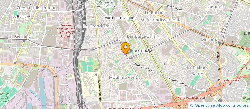 localisation de l'entreprise MADAME LEDUCIA JEAN MICHEL  VENISSIEUX