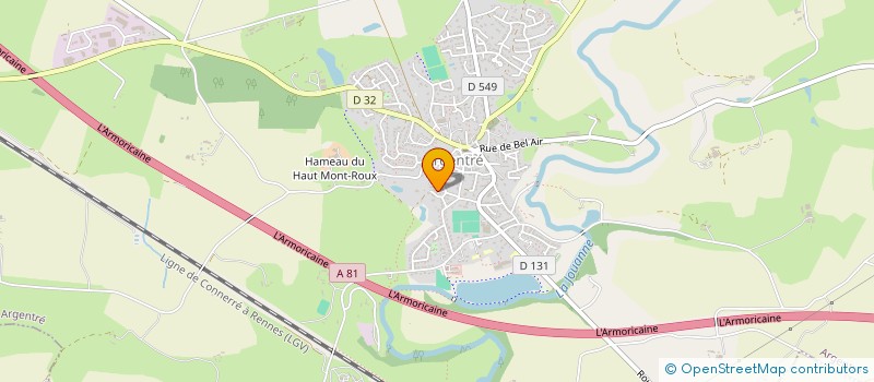 localisation de l'entreprise MADAME LEE-LOU HOUET  ARGENTRE