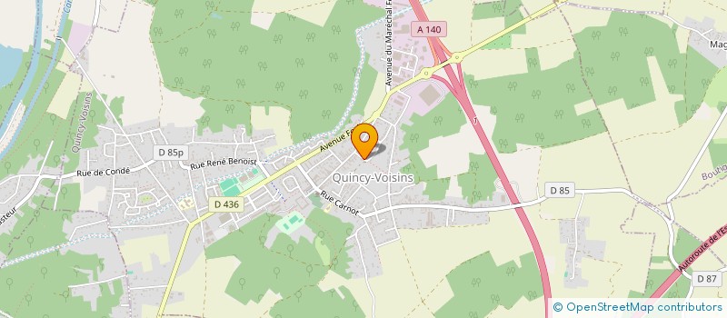 localisation de l'entreprise MADAME LEE-LOU QUEFFURUS  QUINCY-VOISINS