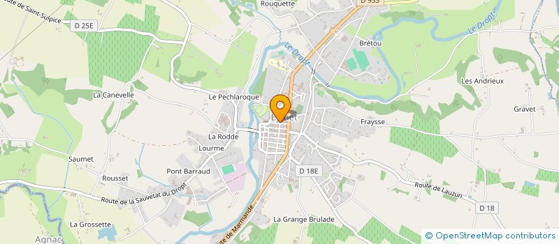 localisation de l'entreprise MADAME LEEANN JELLYMAN  EYMET