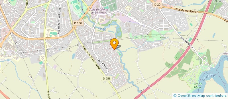 localisation de l'entreprise MADAME LEELI URSULE ABOU'OU à CHOLET