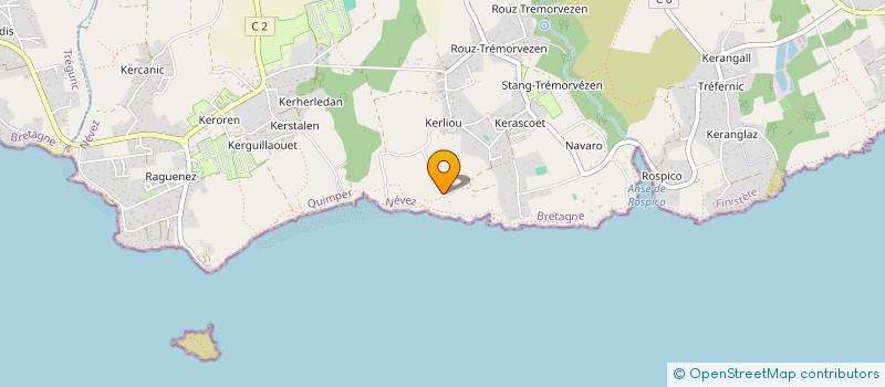 localisation de l'entreprise MADAME LEELOO BIBES  NEVEZ