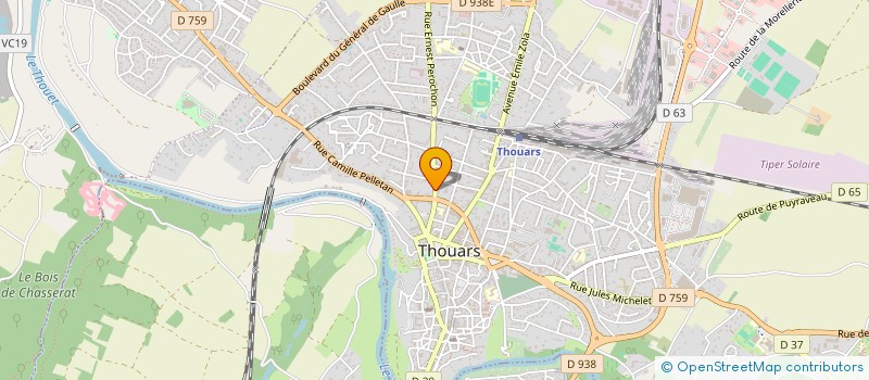 localisation de l'entreprise MADAME LEELOU BAUDOUIN à THOUARS