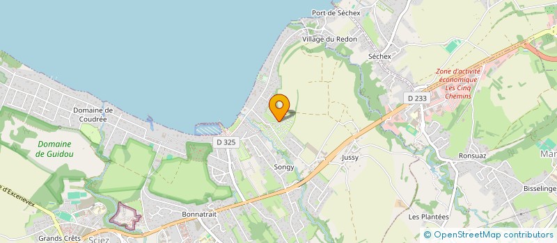 localisation de l'entreprise MADAME LEELOU LUGRIN  SCIEZ