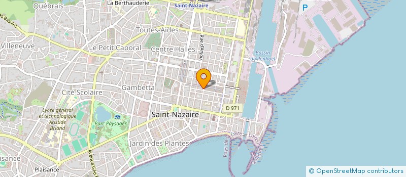 localisation de l'entreprise MADAME LEELOU MERCIER  SAINT-NAZAIRE