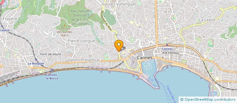 localisation de l'entreprise MADAME LEELOU THORNE  CANNES