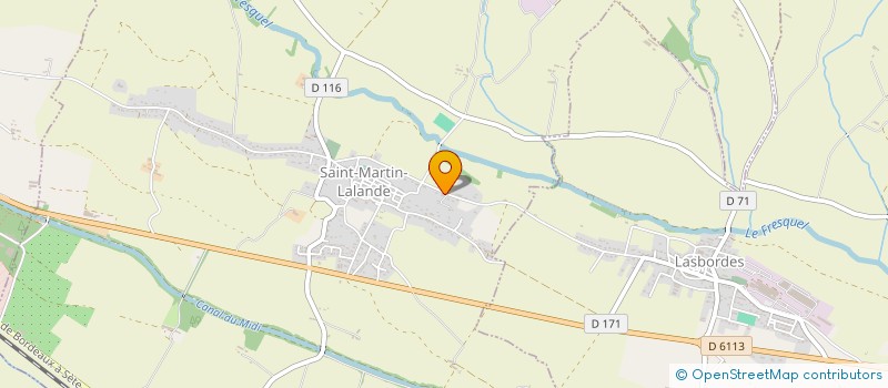 localisation de l'entreprise MADAME LEEN COOMANS  SAINT-PAPOUL