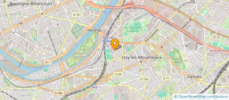 localisation de l'entreprise MADAME LEENA RADJIBALY à ISSY-LES-MOULINEAUX