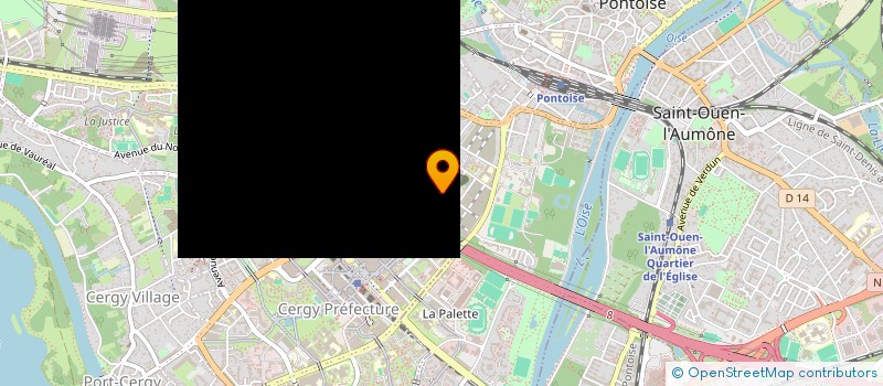 localisation de l'entreprise MADAME LEENA SOOPEE  PONTOISE