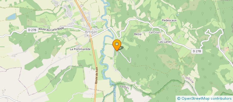 localisation de l'entreprise MADAME LEENTJE SCHUERMANS à ARTIGAT