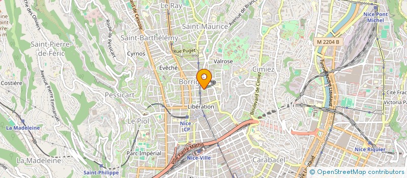 localisation de l'entreprise MADAME LEFTERI HAKLAJ à NICE