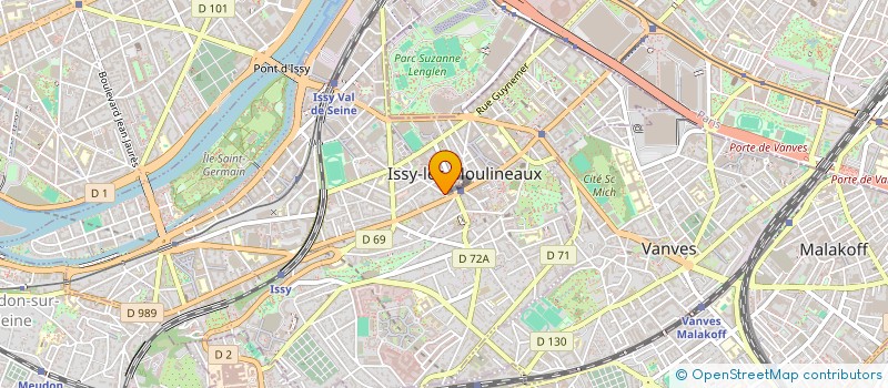 localisation de l'entreprise MADAME LEGER DUMONTAUD à ISSY-LES-MOULINEAUX