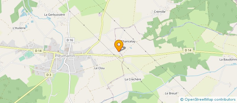 localisation de l'entreprise MADAME LEHA BERTHOMMIERE  PLEUMARTIN