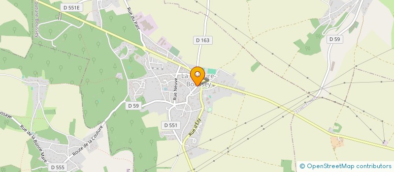 localisation de l'entreprise MADAME LEHUI WU  LA COUTURE-BOUSSEY