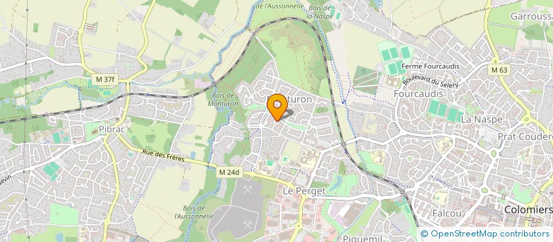 localisation de l'entreprise MADAME LEI WANG à COLOMIERS