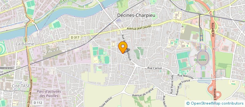 localisation de l'entreprise MADAME LEIA BEKHALED  DECINES-CHARPIEU