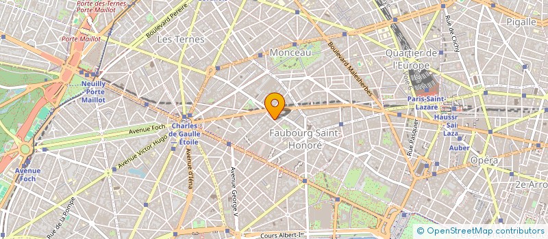 localisation de l'entreprise MADAME LEIA CRUZ DE MELO  PARIS