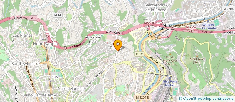 localisation de l'entreprise MADAME LEIA MAGOULES  NICE