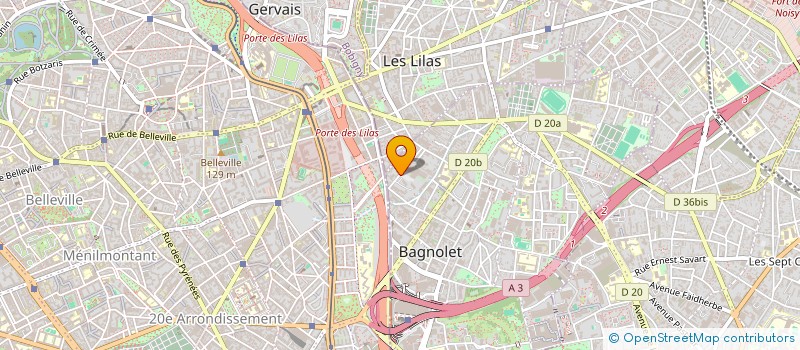 localisation de l'entreprise MADAME LEIA MEIMOUN  BAGNOLET