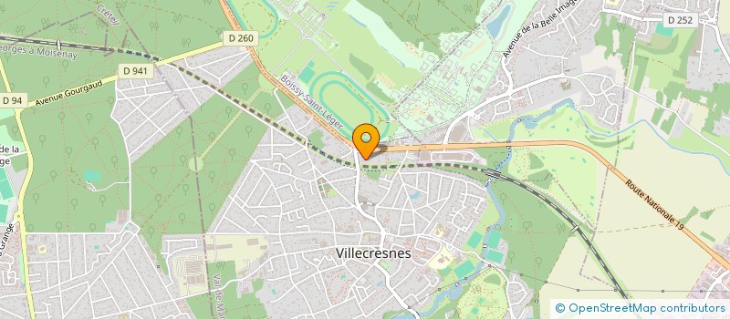 localisation de l'entreprise MADAME LEIA PERON  VILLECRESNES