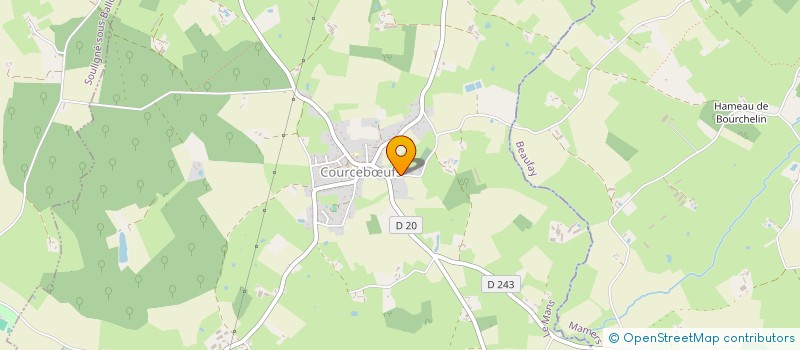 localisation de l'entreprise MADAME LEIA TREHARD  COURCEBUFS