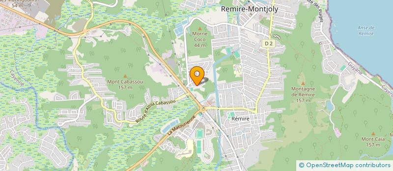 localisation de l'entreprise MADAME LEIDIANE DA SILVA MACEDO  MACOURIA