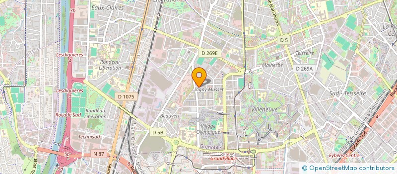 localisation de l'entreprise MADAME LEIDJA PREVOST à GRENOBLE