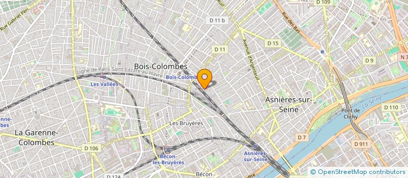 localisation de l'entreprise MADAME LEIDY CONDORI MAMANI à BOIS-COLOMBES