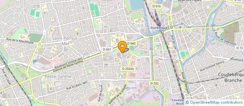 localisation de l'entreprise MADAME LEIGH BERNARD à DUNKERQUE