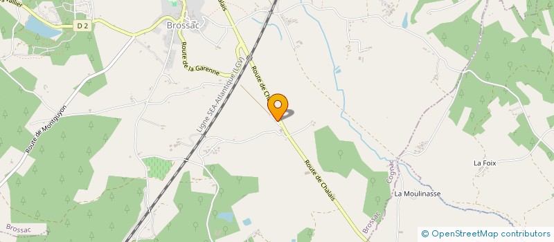 localisation de l'entreprise MADAME LEIGH DAVIES  BROSSAC