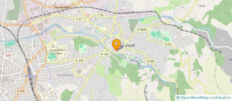 localisation de l'entreprise MADAME LEIJKA TRUKSOVA à CUSSET