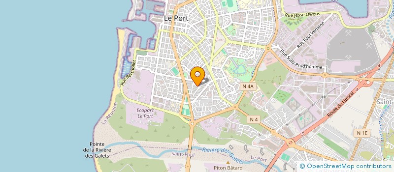 localisation de l'entreprise MADAME LEILA ABDALLAH à LE PORT