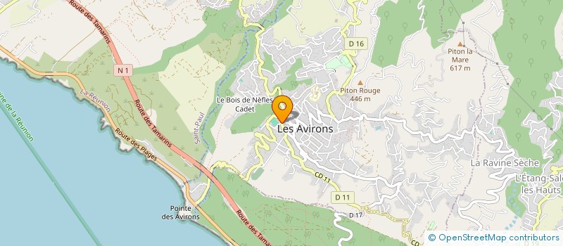 localisation de l'entreprise MADAME LEILA ACHOUR à LES AVIRONS