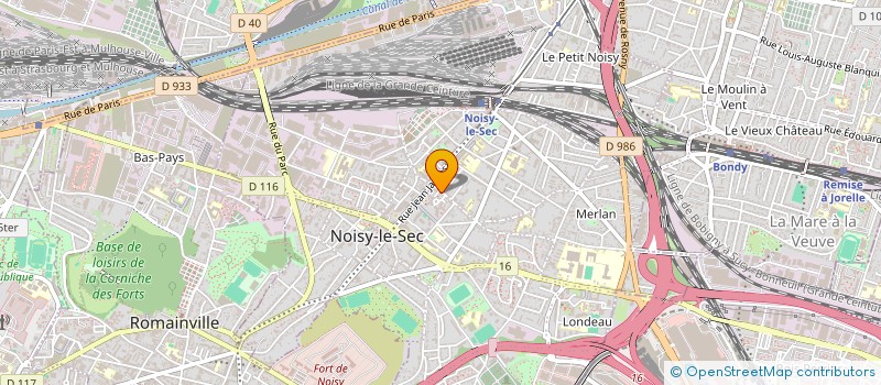 localisation de l'entreprise MADAME LEILA AL ALLAOUI à NOISY-LE-SEC