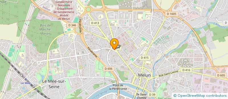 localisation de l'entreprise MADAME LEILA AL YASEDE à MELUN