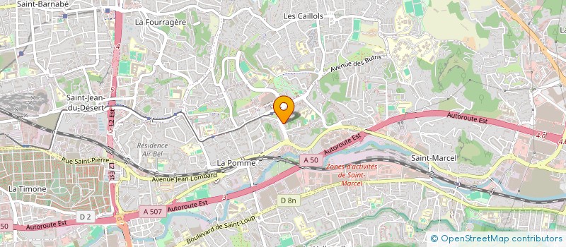 localisation de l'entreprise MADAME LEILA ALLAL à MARSEILLE