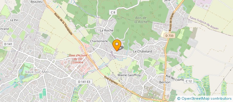 localisation de l'entreprise MADAME LEILA ASSAAD  ROYAN