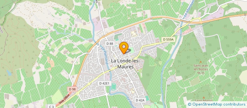 localisation de l'entreprise MADAME LEILA ATTALAH  LA LONDE-LES-MAURES