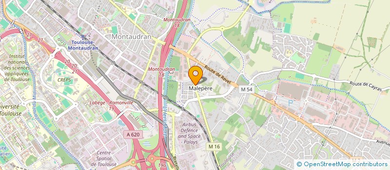 localisation de l'entreprise MADAME LEILA AZIZI à TOULOUSE