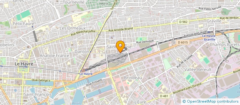 localisation de l'entreprise MADAME LEILA BALHOUSSE  LE HAVRE